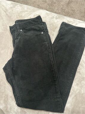 RVCA Black Corduroy classic Fit Pants